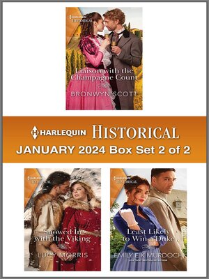 cover image of Harlequin Historical January 2024--Box Set 2 of 2